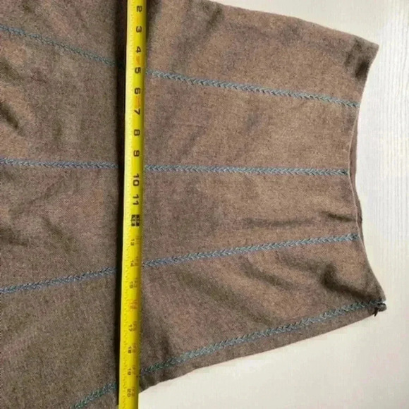 Tibi Tweed Lace Trim Hem Wool Blend Flare Skirt Size 2 - Picture 12 of 12